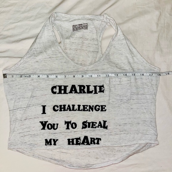 Funny Cropped Racerback - Picture 4 of 4